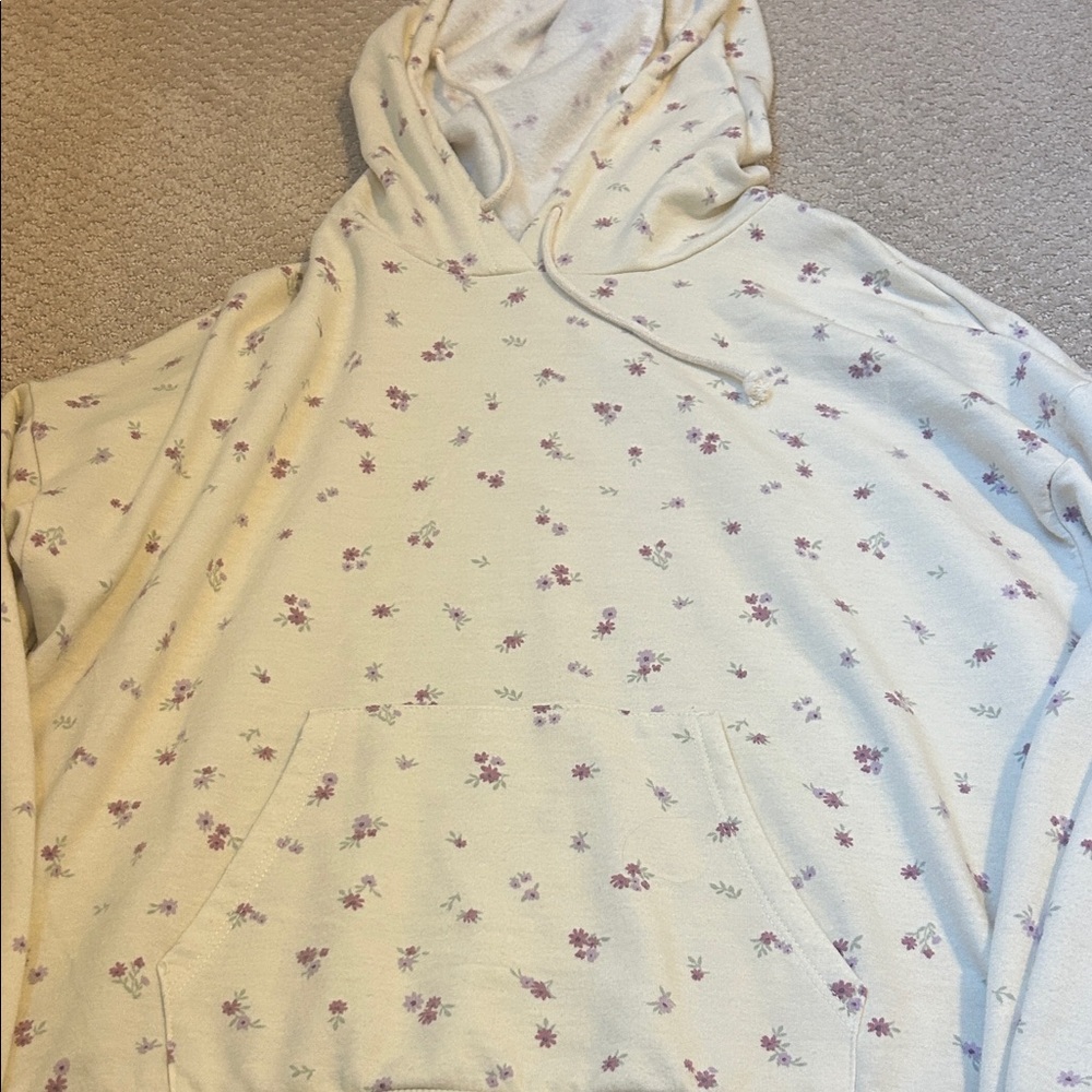 flower hoodie